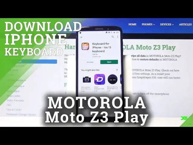 'Video thumbnail for How to Get an iPhone-like Keyboard on Motorola Moto Z3 Play - Download iPhone Keyboard'