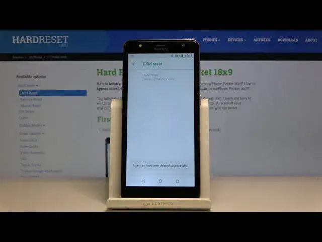 'Video thumbnail for How to Reset Digital Rights Managements on myPhone Pocket 18x9 – Reset DRM'