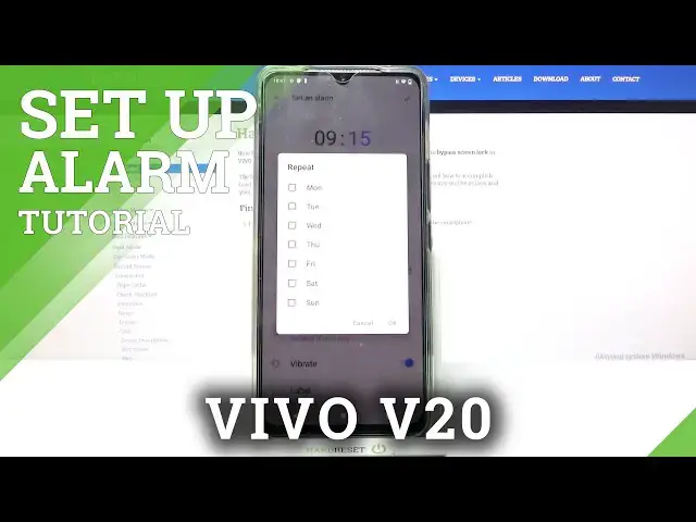 Video thumbnail for How to Set Alarm Clock on VIVO V20