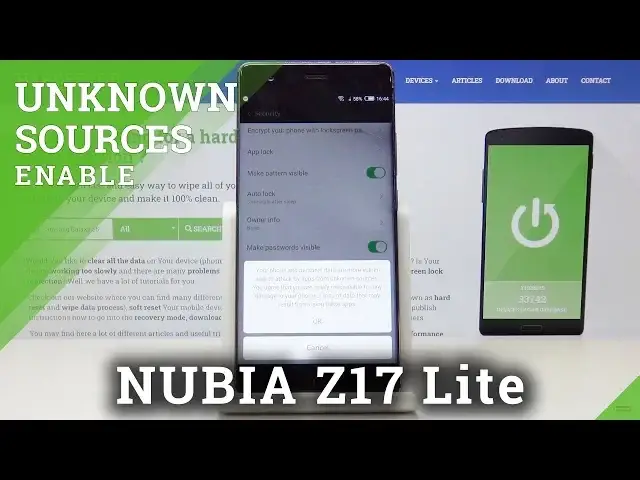 'Video thumbnail for How to Allow Unknown Sources in NUBIA Z17 Lite – Enable App Installation'