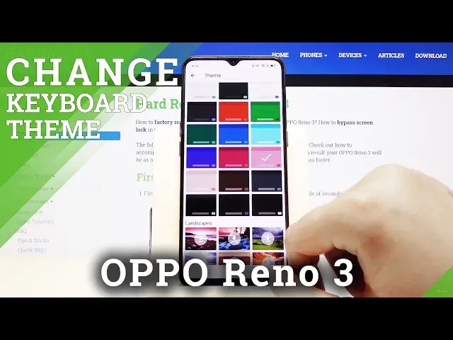'Video thumbnail for How to Change Keyboard Theme in OPPO Reno 3 – Change Keyboard Look'