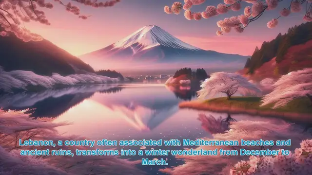 Video thumbnail for Discover Lebanon's Winter Wonderland: Top 10 Destinations