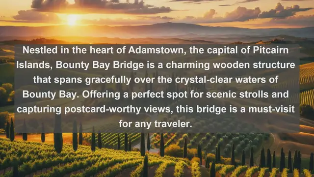 Video thumbnail for Exploring Pitcairn Islands: Top 10 Famous Bridges You Can't Miss!