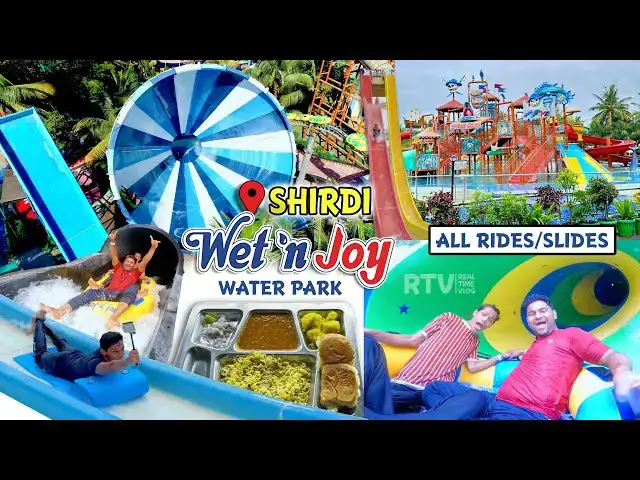 Video thumbnail for Wet N Joy Water Park - (SHIRDI) Ticket Price/Offer/Food & ALL WATER RIDE/SLIDES