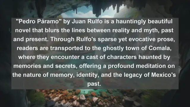 Video thumbnail for Unveiling Mexico's Literary Masterpieces: Top 10 Must-Read Works