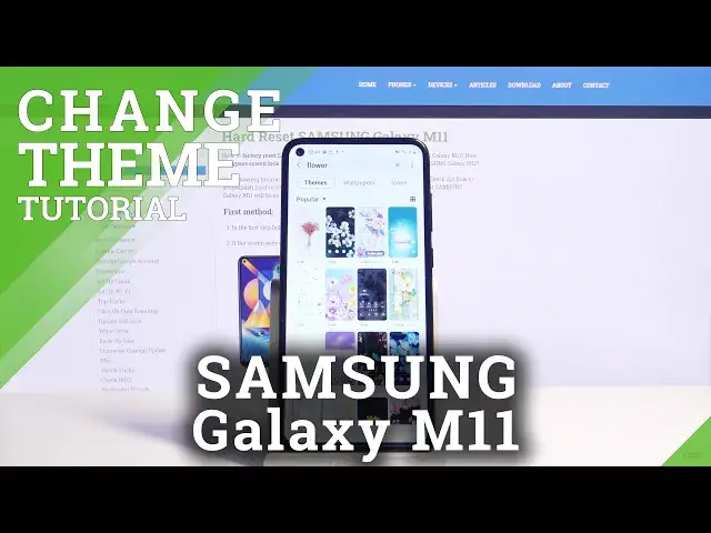 'Video thumbnail for How to Change SAMSUNG Galaxy M11 Theme – Change Screen Look'