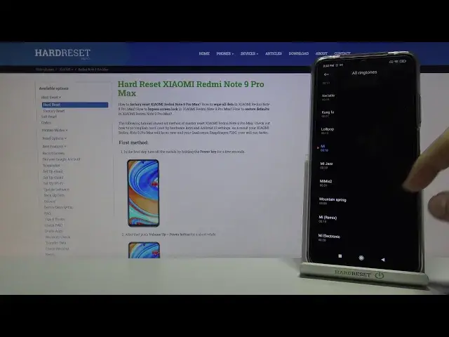 'Video thumbnail for Discover Available Ringtones in Xiaomi Redmi Note 9 Pro Max – Default Ringtones'