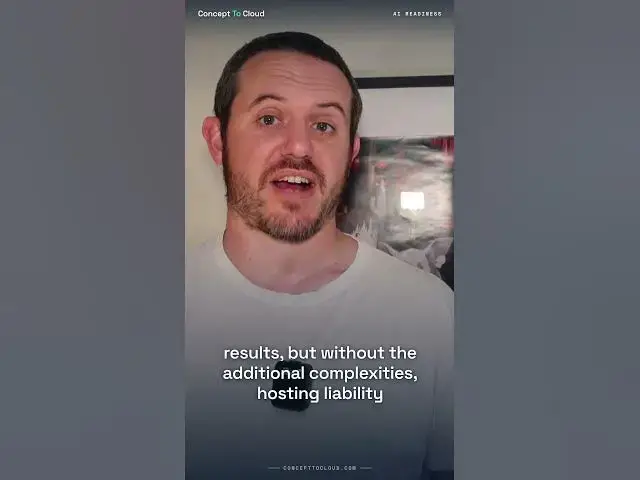 Video thumbnail for Does This Even Need AI?