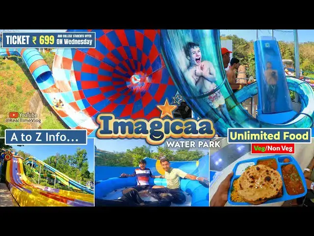 Video thumbnail for Imagicaa Water Park Khopoli - All Rides/Slides | Ticket Price/Offer/Food - A to Z Information