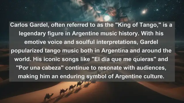 Video thumbnail for Tango to Pop: Top 10 Famous Singers in Argentina