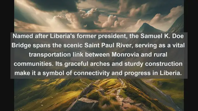 Video thumbnail for Bridging Cultures: Top 10 Famous Bridges in Liberia