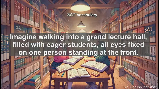 Video thumbnail for 5000 Must Know SAT Vocabulary - Professor: The Pinnacle of Academic Achievement