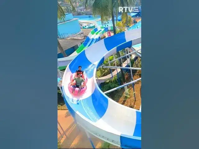 Video thumbnail for Water Park Slides at DreamWorld Resort #waterpark #shorts