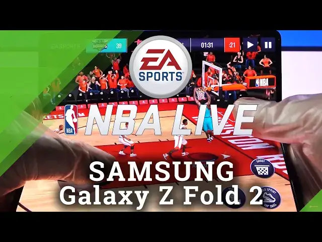 'Video thumbnail for How NBA Mobile Runs on Samsung Galaxy Z Fold 2 - NBA Mobile Game Test'