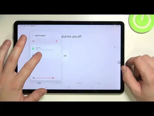 'Video thumbnail for How to Change Alarm Sound on SAMSUNG Galaxy Tab S8 - Set Up Alarm Sound'