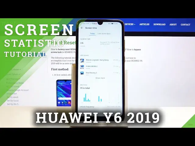 Video thumbnail for How to Check Total Screen Time in Huawei Y6 2019 - Digital Balance Checkup