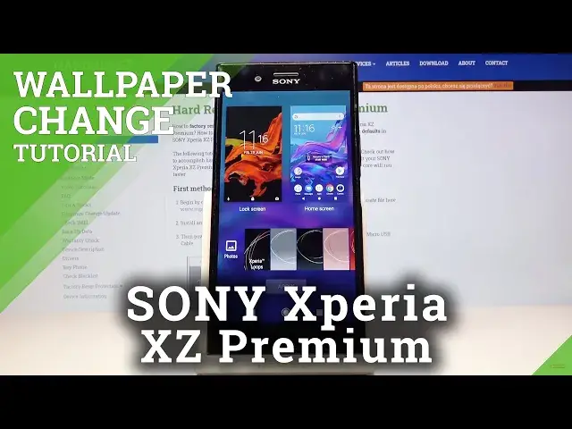 Video thumbnail for How to Change Wallpaper in SONY Xperia XZ Premium – Desktop Update