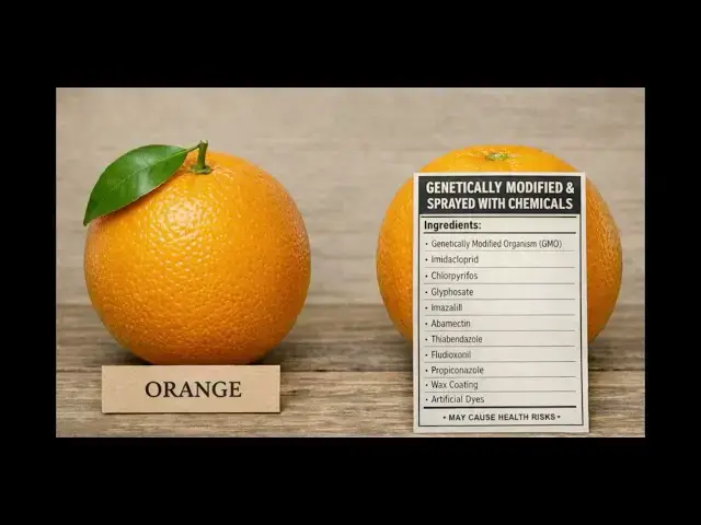 Video thumbnail for Shouldn’t the Labels be Reversed (An Organic Orange is the Regular Orange)