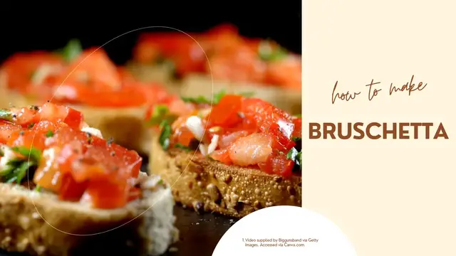 Video thumbnail for Bruschetta
