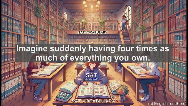 Video thumbnail for 5000 Must Know SAT Vocabulary - SAT Vocabulary: Mastering the Word 'Quadruple'