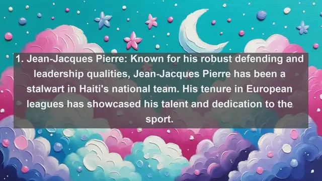 Video thumbnail for Unveiling Haiti's Football Stars: Top 10 Famous Football Players