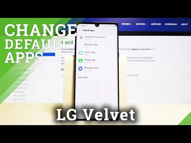 'Video thumbnail for How to Change Default Apps in LG Velvet – Customize App Defaults'