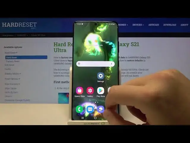 Video thumbnail for Samsung Galaxy S21 Ultra Display Charging Speed on Lock Screen