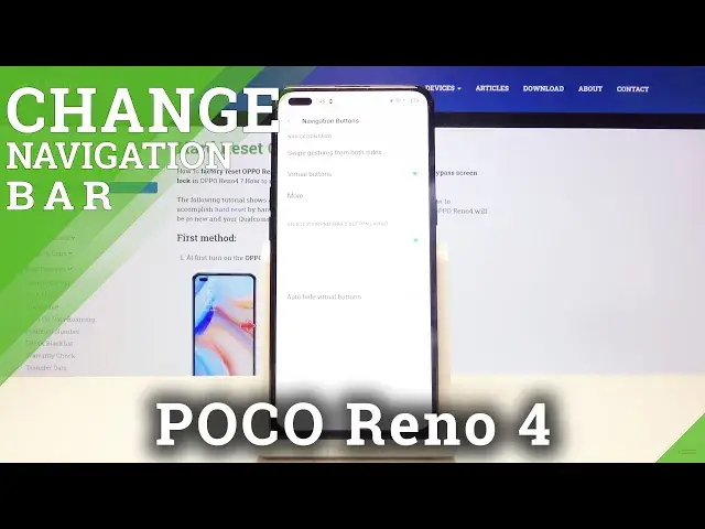 Video thumbnail for OPPO Reno 4 Gesture Navigation – Change Navigation Bar