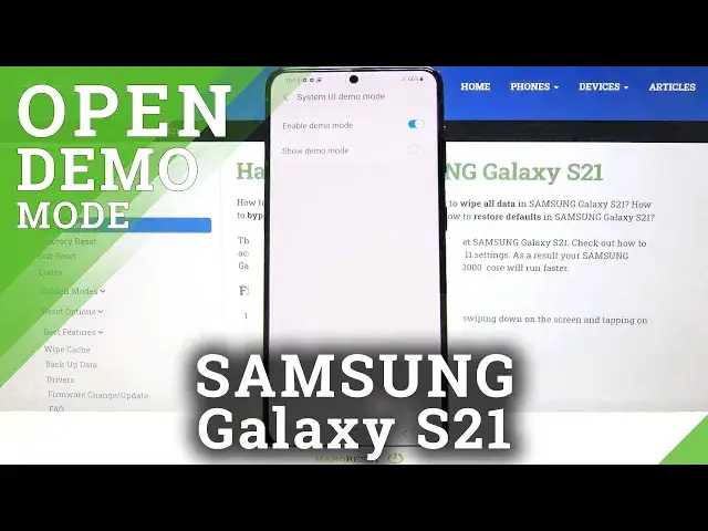 'Video thumbnail for How to Run SAMSUNG Galaxy S21 in Demo Mode – Activate Demo Mode'