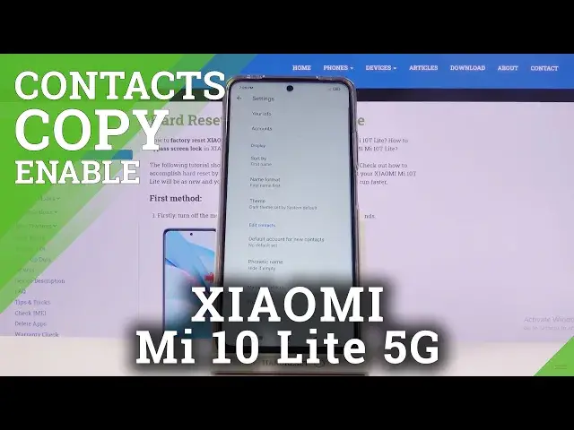 Video thumbnail for How to Copy Contacts in XIAOMI Mi 10T Lite – Manage Contacts