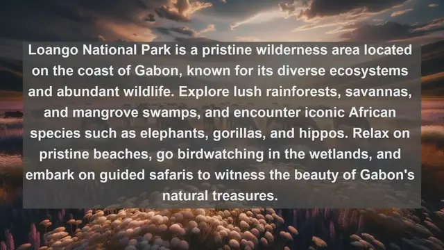 Video thumbnail for Discover the Natural Beauty of Gabon: Top 10 Must-Visit Landscapes