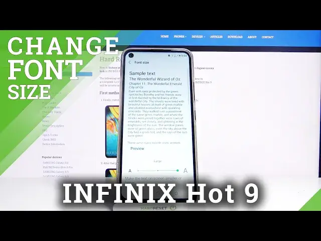'Video thumbnail for How to Change Font Size in Infinix Hot 9 – Adjust Text Size'