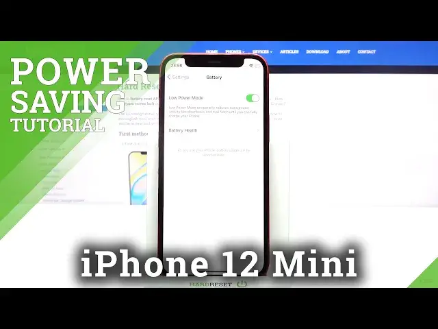 'Video thumbnail for How to Activate Power Saving Mode on iPhone 12 mini - Extend Battery Life'