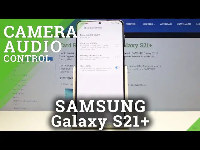 'Video thumbnail for How to Activate Camera Audio Control in SAMSUNG Galaxy S21+ - Camera Features'