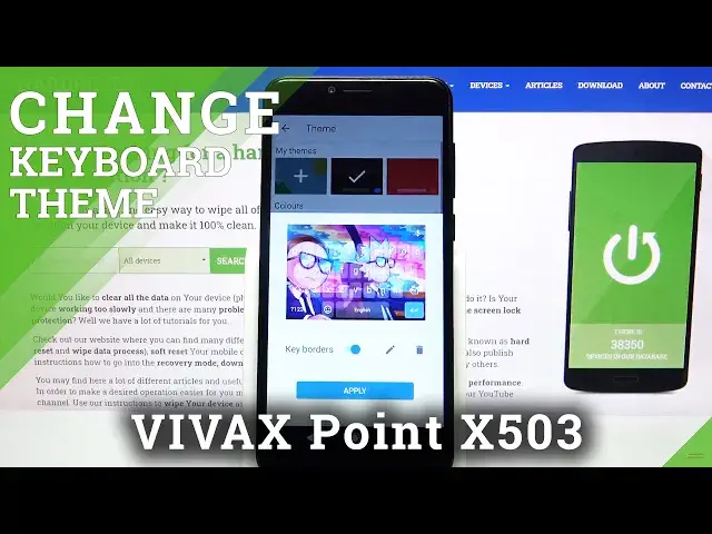 Video thumbnail for How to Change Keyboard Theme in Vivax Point X503 – Change Keyboard Background