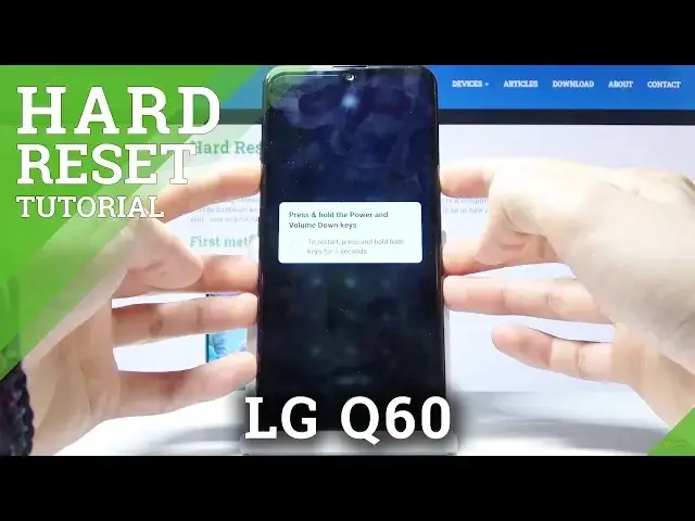Video thumbnail for How to Hard Reset LG Q60 – Wipe Data / Bypass Pattern Lock