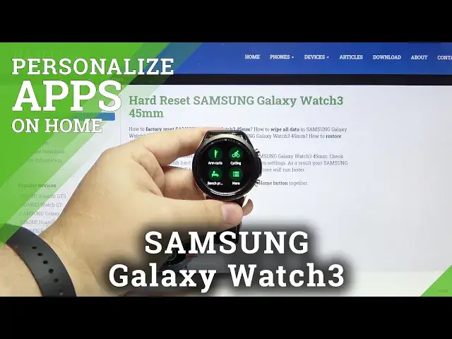 'Video thumbnail for How to Edit Widgets on SAMSUNG Galaxy Watch3 45 mm – Customize Apps'