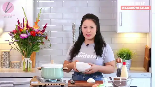'Video thumbnail for The BEST Macaroni Salad (720p 24fps)'