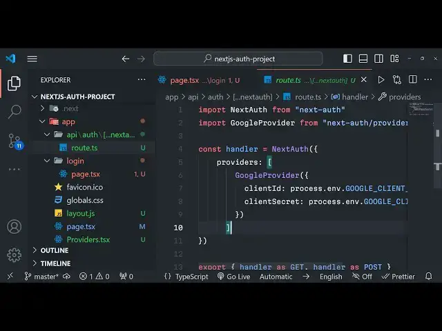 Video thumbnail for Build a Next.js Google OAuth2 Login and Logout System Using NextAuth.js Library in Browser