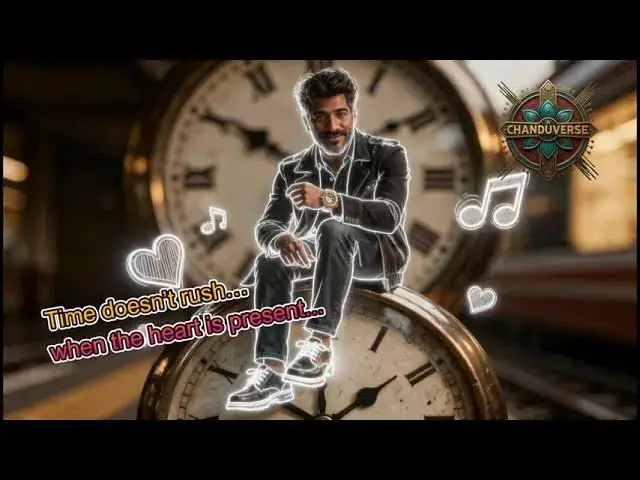 Video thumbnail for don't chase time walk with it - be happy
