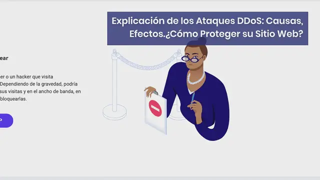 Video thumbnail for Explicación de los Ataques DDoS: Causas, Efectos. ¿Cómo Proteger su Sitio Web?