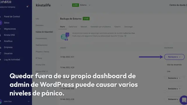 Video thumbnail for ¿Bloqueado de Su Propio Dashboard de Admin de WordPress? (Esto Es lo que Debe Hacer)