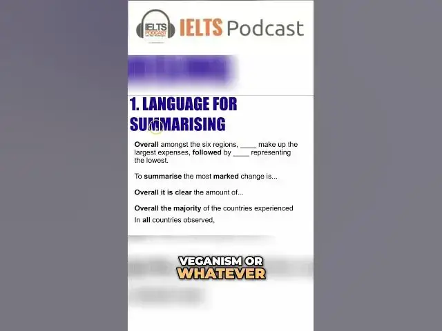 Video thumbnail for IELTS Sales Trends Chart