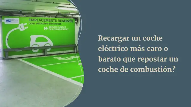 Video thumbnail for Recargar un coche eléctrico