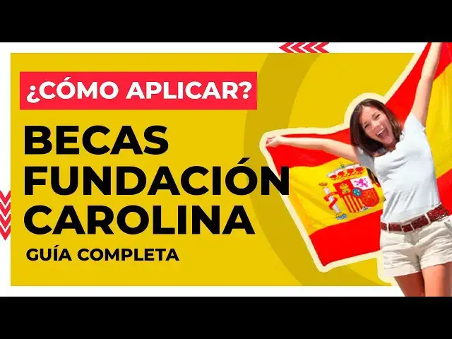 'Video thumbnail for [TUTORIAL]  Cómo APLICAR a las BECAS Fundación Carolina ✅ Estudia en ESPAÑA'