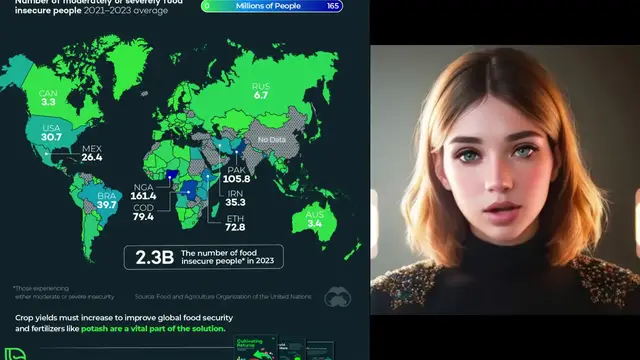 Video thumbnail for Food Insecurity By Country (2025)