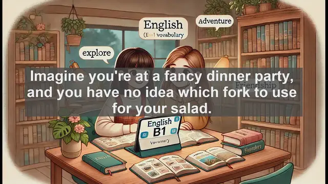 Video thumbnail for 2500 Must Know CEFR B1 Vocabulary - Understanding 'Pretend': From Dinner Party Dilemmas to Language Mastery