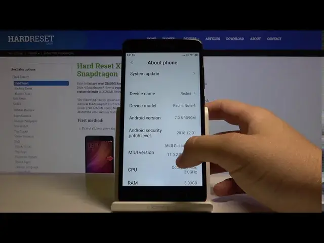 Video thumbnail for XIAOMI Redmi Note 4 - How to Open & Check All Phone Specifications