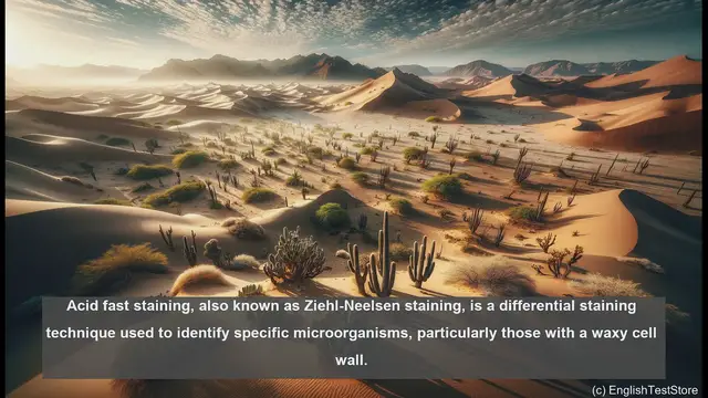 Video thumbnail for Acid fast stain in biology