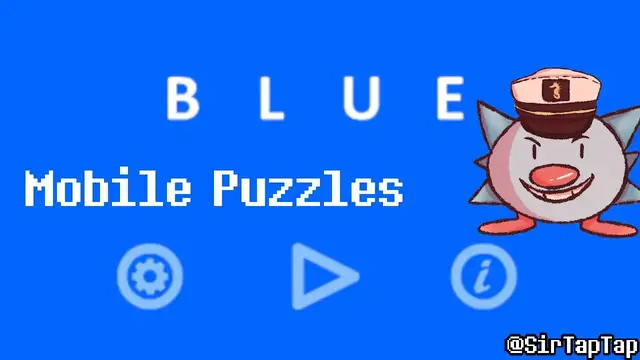 Video thumbnail for Let's Play Blue by Bart Bonte | Make the screen one color! How hard can it be?